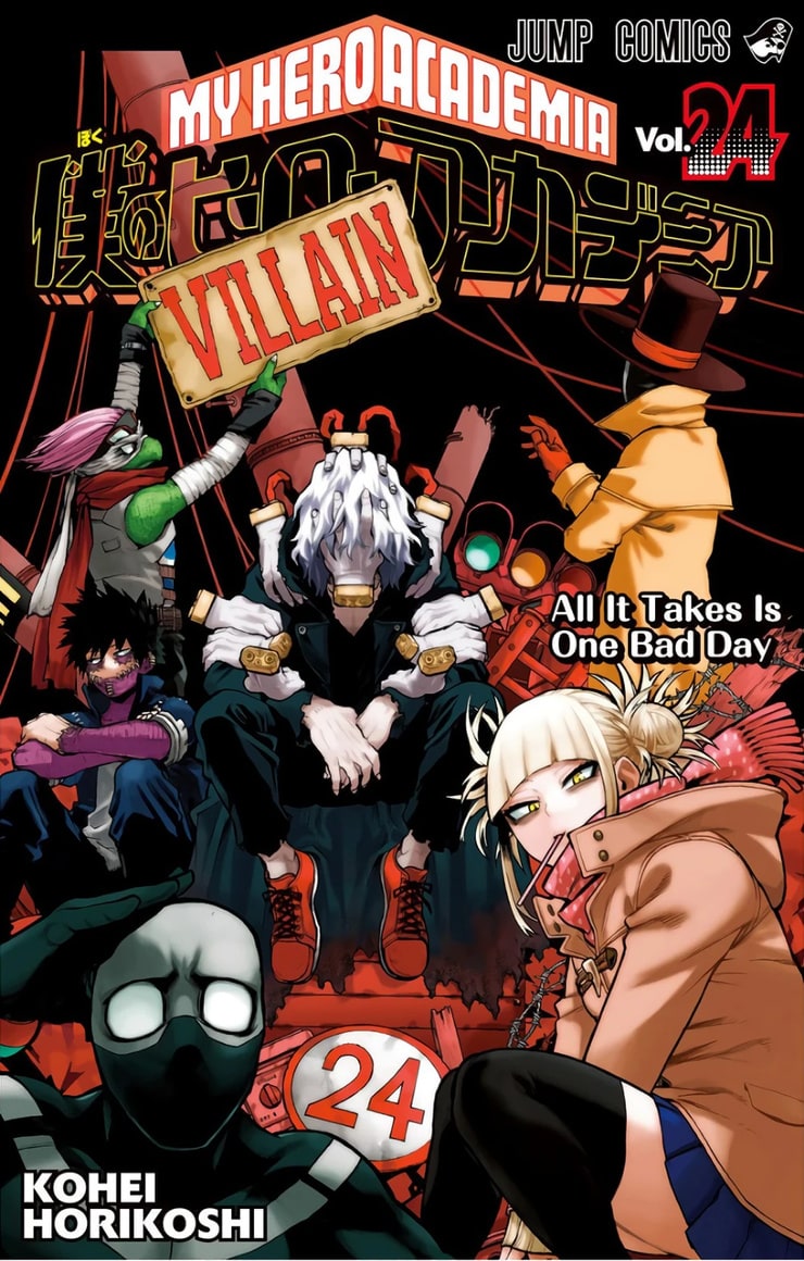Boku no Hero Academia Volume 24: All It Takes Is One Bad Day