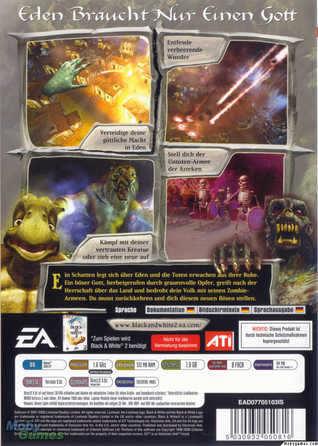 Black And White 2 Battle Of The Gods Kaufen Picture of Black & White 2: Battle of the Gods (Expansion)