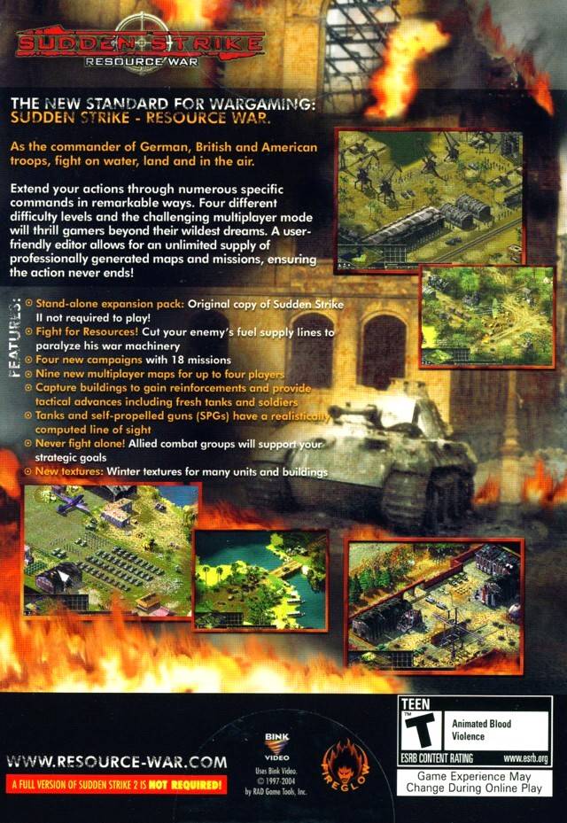 Sudden Strike: Resource War (Expansion)