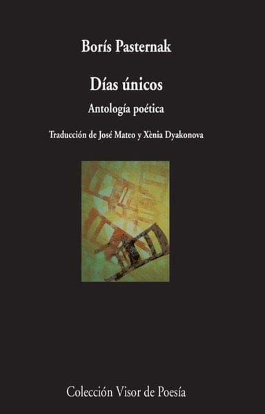 Días únicos — Antología poética