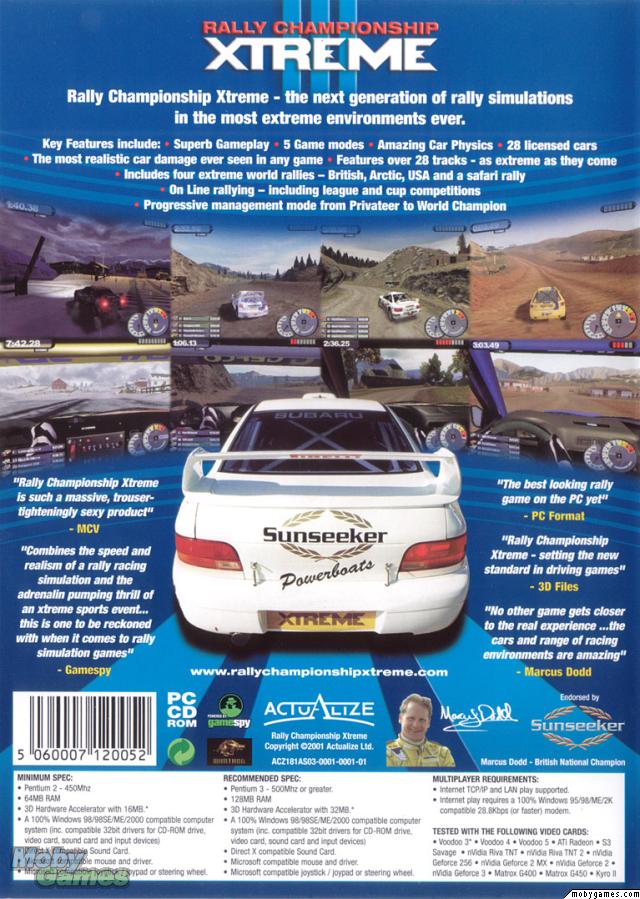 Rally Championship Xtreme