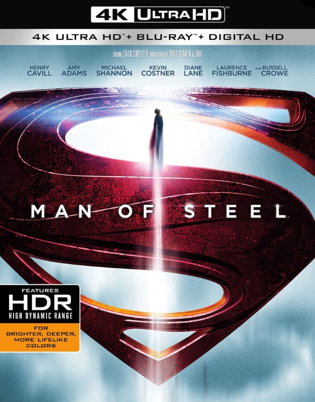 Man of Steel (4K Ultra HD + Blu-ray + Digital HD)
