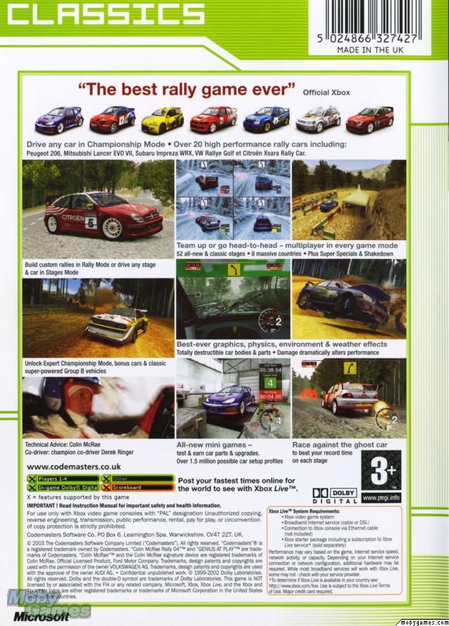 Colin McRae Rally 04