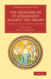 Picture Of The Orations Of St Athanasius Against The Arians