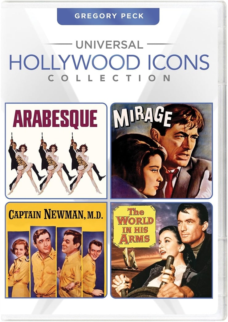 Universal Hollywood Icons Collection: Gregory Peck (Arabesque / Mirage / Captain Newman, M.D. / The 