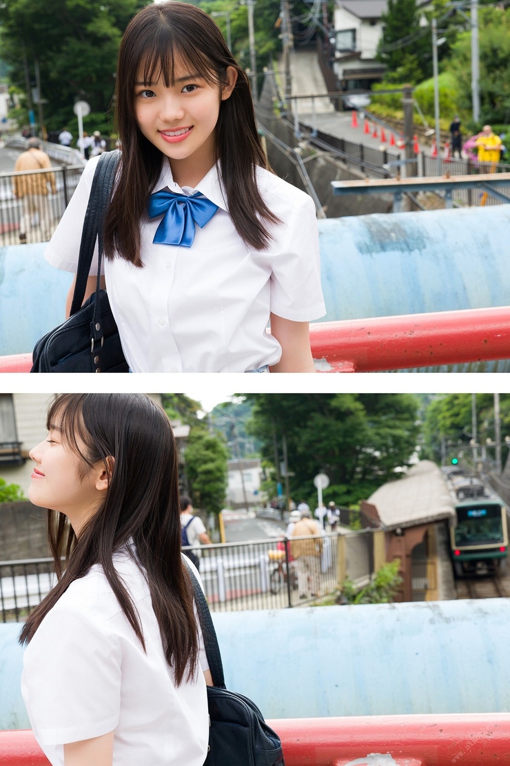 Kohaku Shida After School in Umimachi Spisan Gravure Photo Book