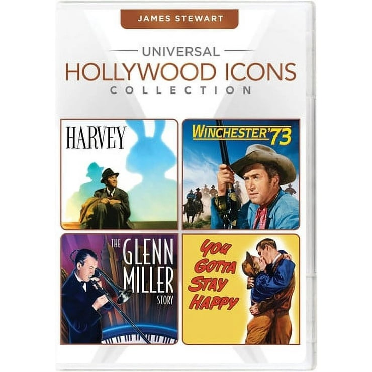 Universal Hollywood Icons Collection: James Stewart (Harvey/Winchester ’73/The Glenn Miller Story/Yo