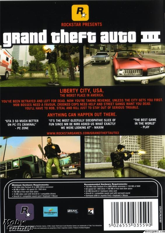 Grand Theft Auto III