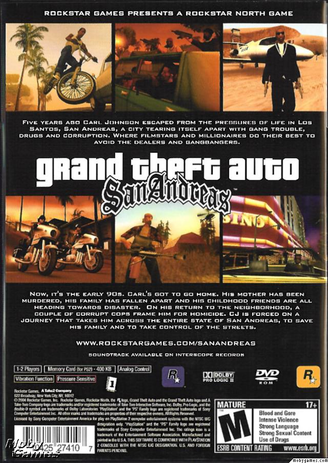 Grand Theft Auto: San Andreas