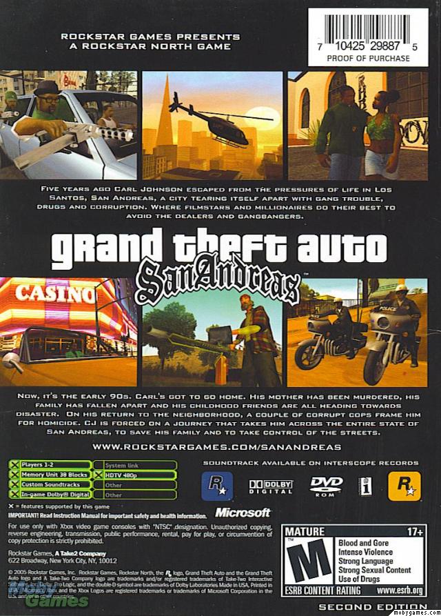 Grand Theft Auto: San Andreas