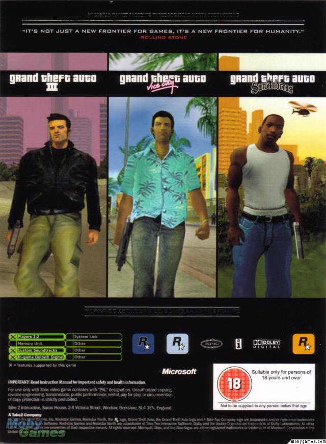 Grand Theft Auto: The Trilogy