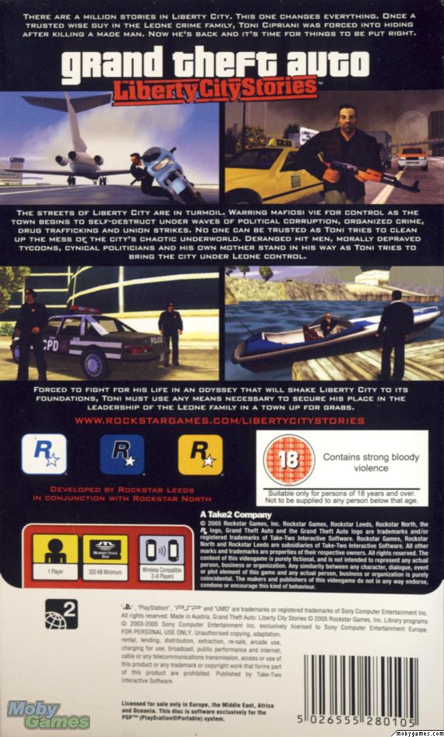 Grand Theft Auto: Liberty City Stories