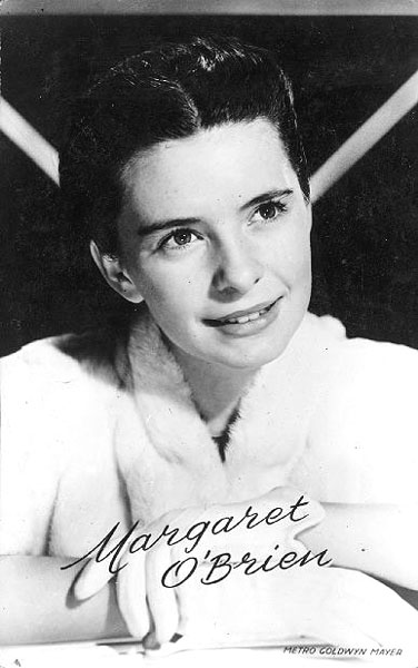 Margaret O'Brien Margaret O'Brien
