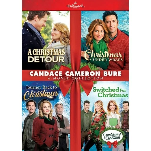Candace Cameron Bure 4-Movie Collection (A Christmas Detour / Christmas Under Wraps / Journey Back t