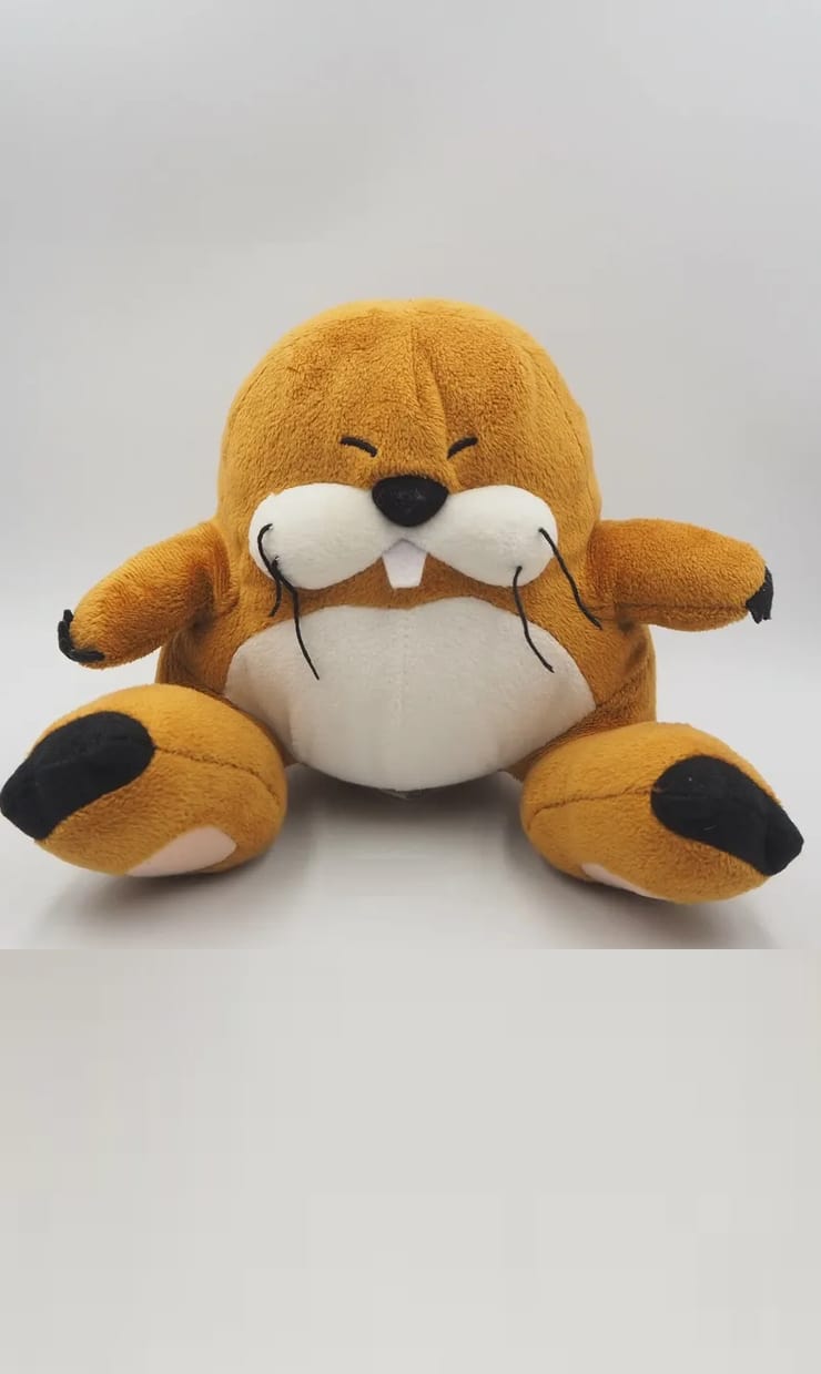 Super Mario World Monty Mole Plush