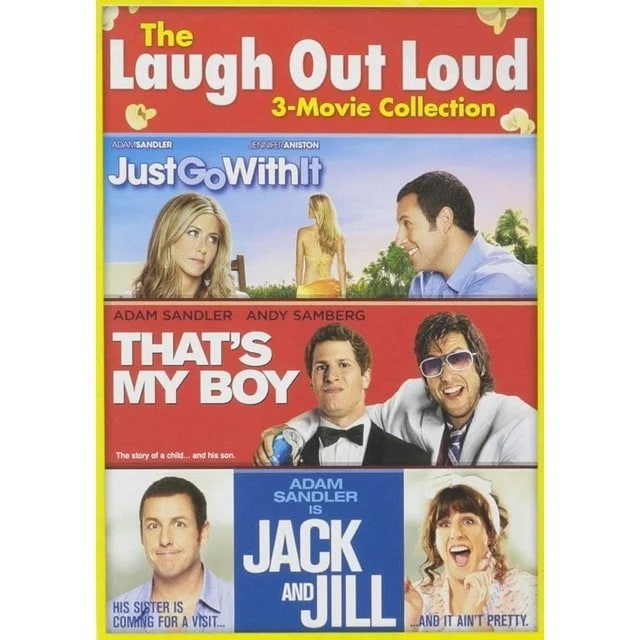 The Laugh Out Loud: 3-Movie Collection (Just Go With It / That's My Boy / Jack And Jill)