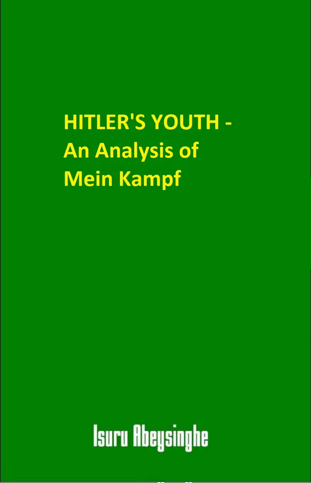 HITLER'S YOUTH – An Analysis of Mein Kampf