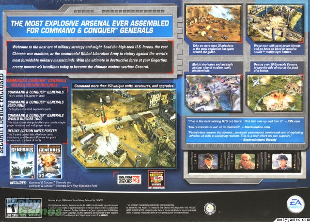 Command & Conquer Generals: Deluxe Edition