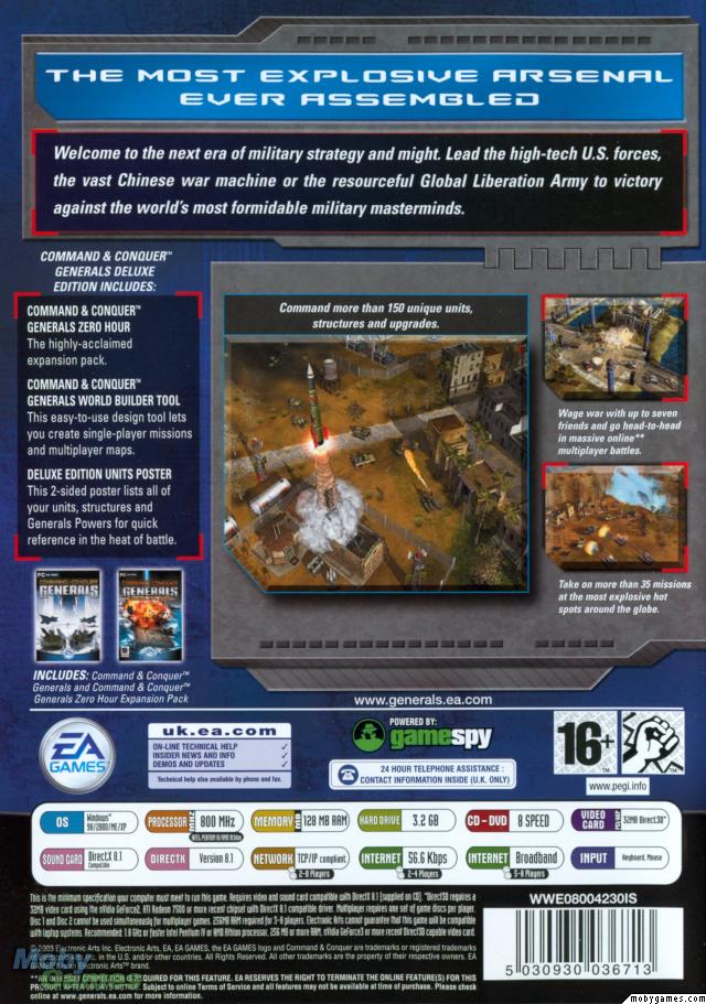 Command & Conquer Generals: Deluxe Edition