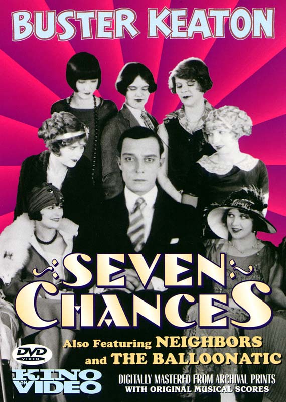 Seven Chances (1925), Neighbors (1920), The Balloonatic (1923)