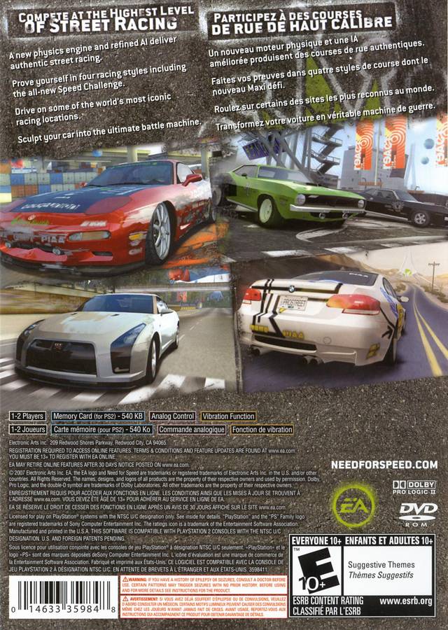 Need for Speed: ProStreet