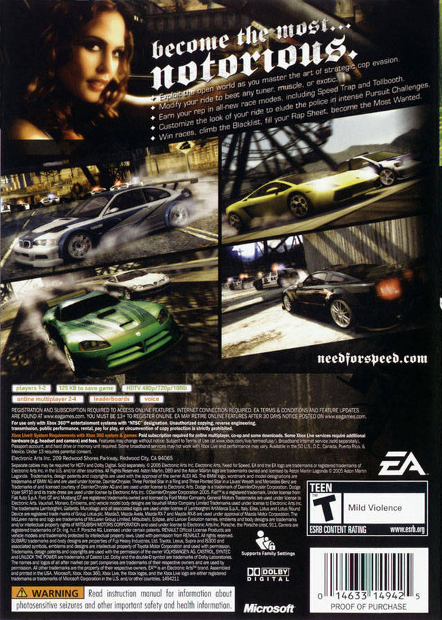 Need for Speed: Most Wanted