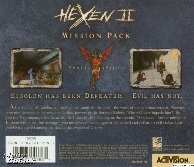 Hexen II: Portal of Praevus (Mission Pack)