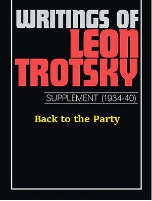 Back to the Party