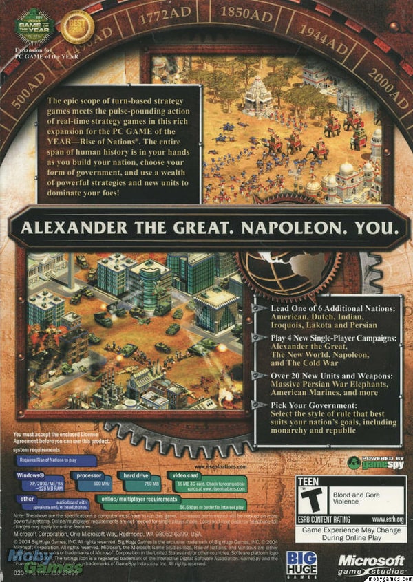 Rise Of Nations Gold Edition Rar