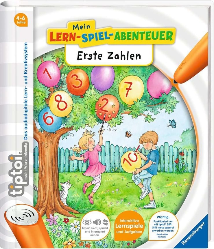 tiptoi: Erste Zahlen (Mein Lern-Spiel-Abenteuer)