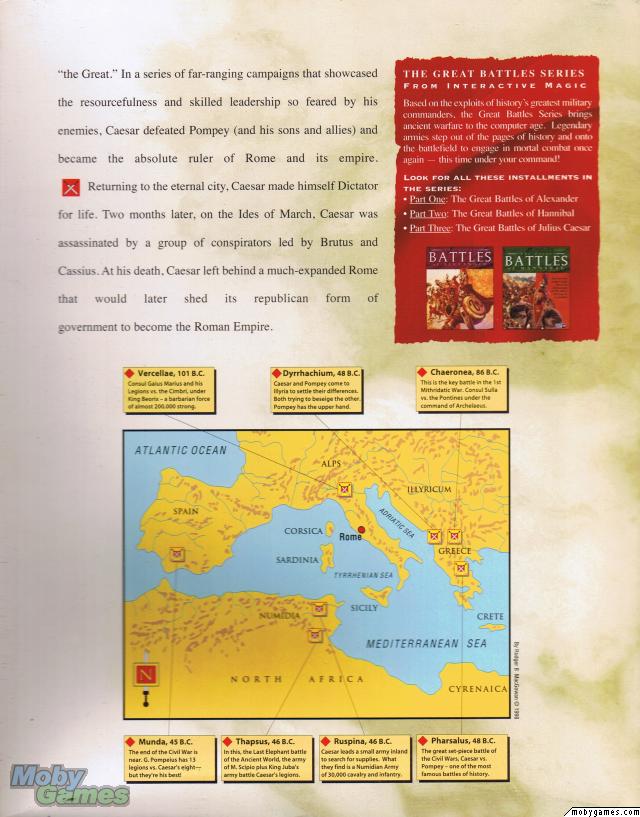The Great Battles of Caesar