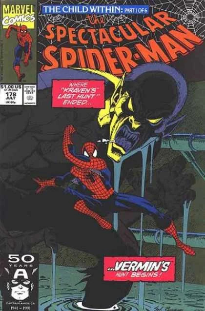 Spectacular Spider-Man 178-183 (The Child Within) Parts 1-6