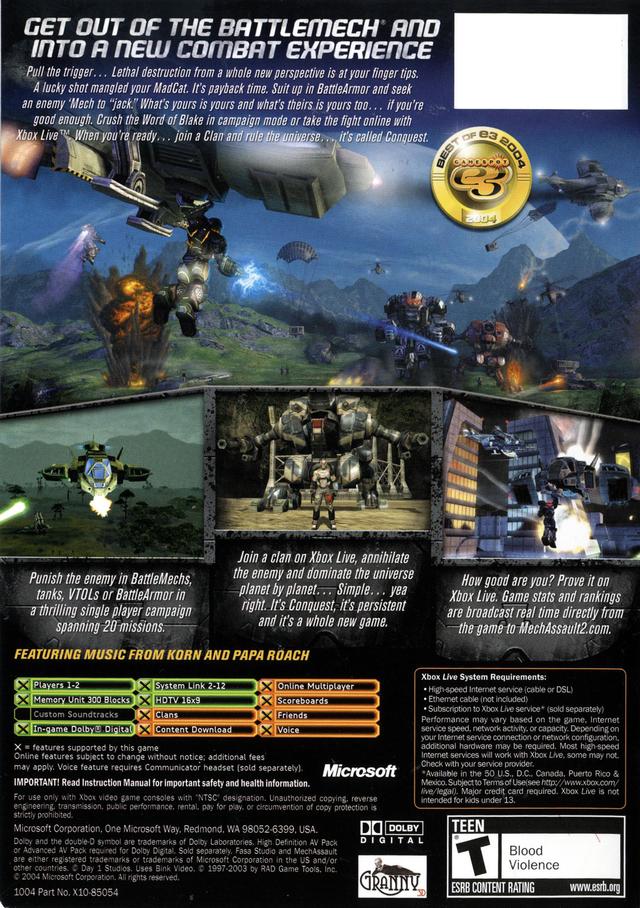 MechAssault 2: Lone Wolf