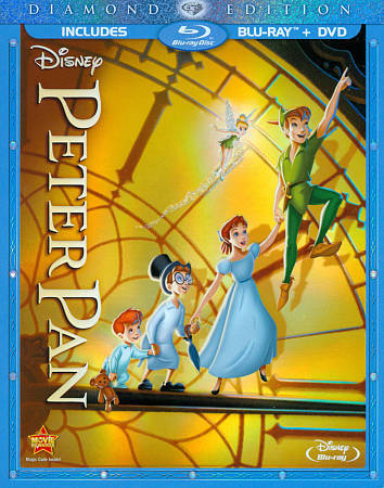 Peter Pan (Two-Disc Diamond Edition Blu-ray/DVD Combo in Blu-ray Packaging)