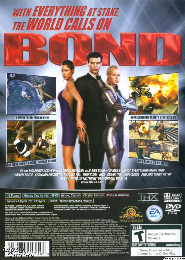 James Bond 007: Everything or Nothing