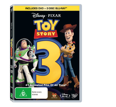 Toy Story 3- 2 Disc Blu ray + DVD combo pack