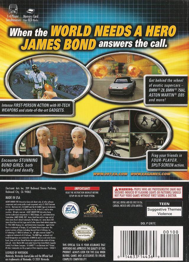 James Bond 007: Agent Under Fire