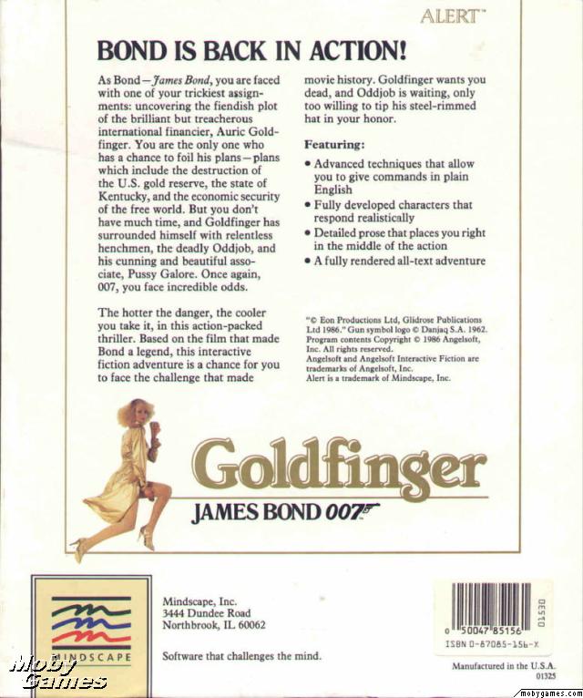 James Bond 007: Goldfinger