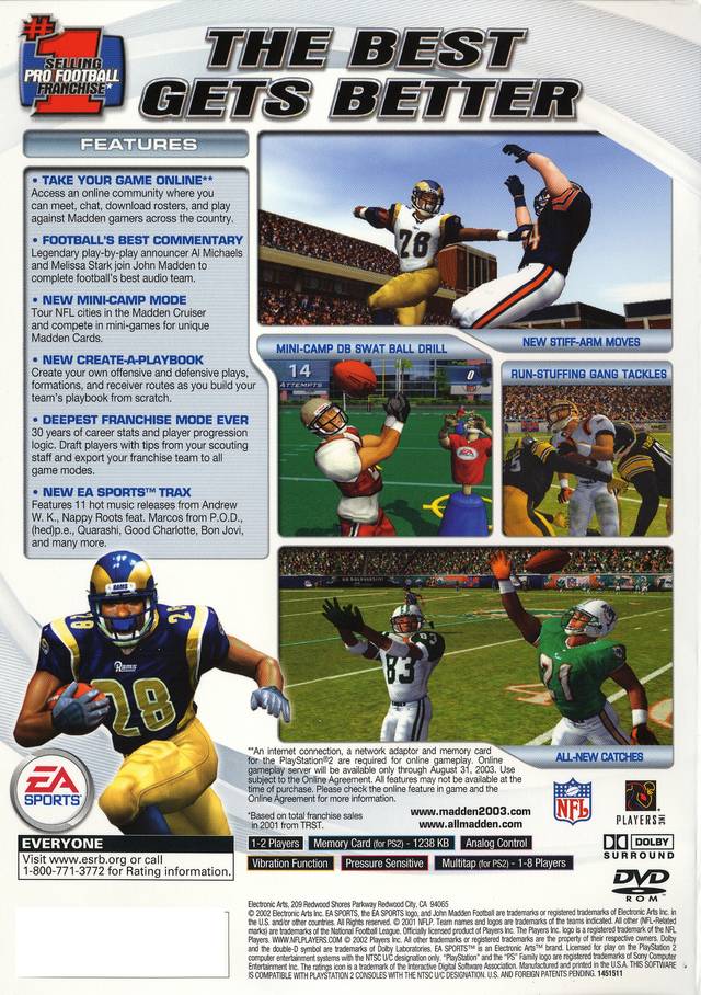 Madden NFL 2003