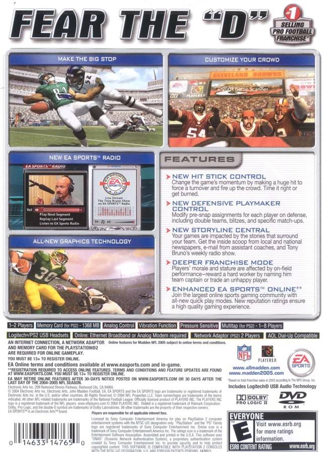 Madden NFL 2005