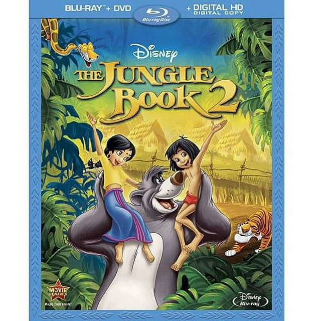 The Jungle Book 2 (Blu-Ray + DVD + Digital HD)