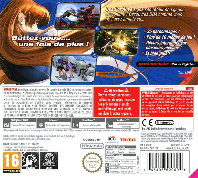 Dead or Alive: Dimensions