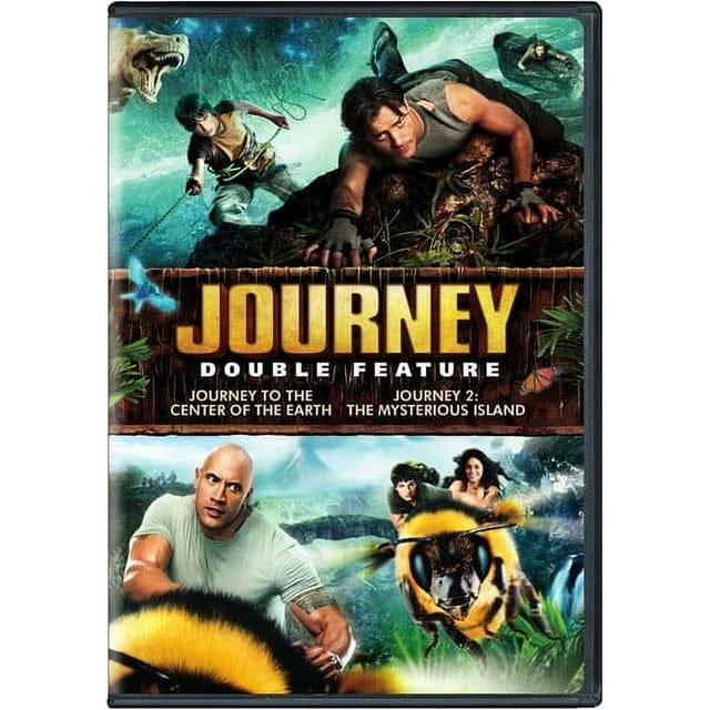 Journey Double Feature (Journey to the Center of the Earth / Journey 2: The Mysterious Island)