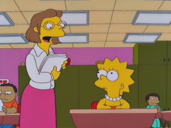 Lisa Gets an 'A'