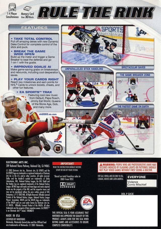 NHL 2003