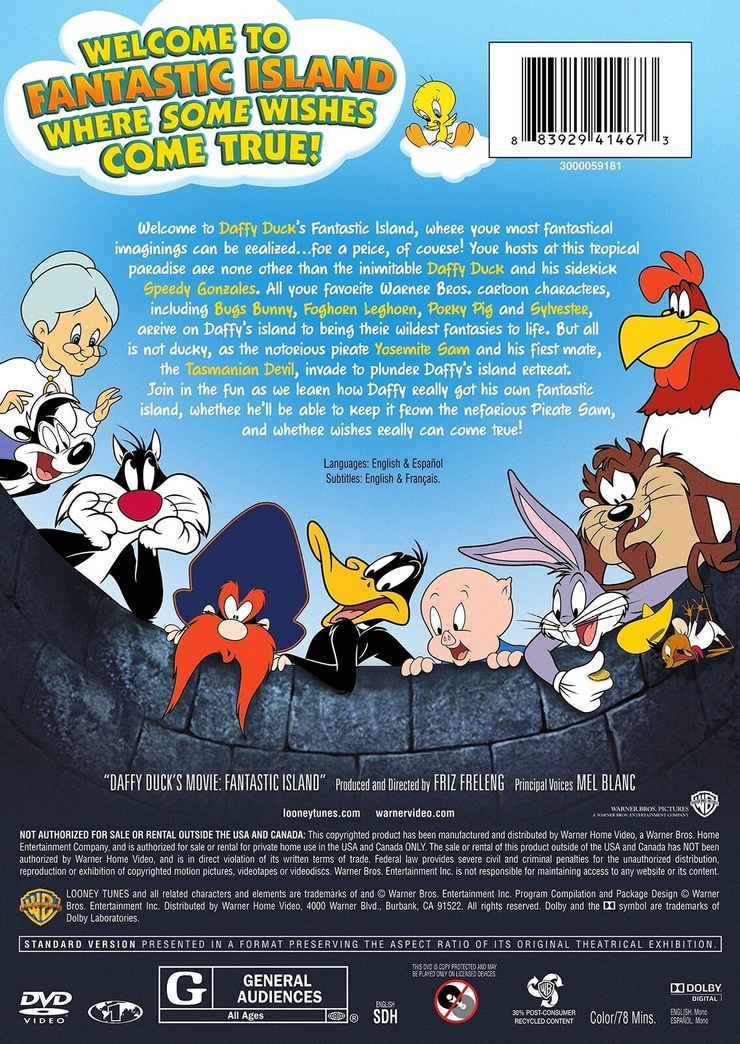 Daffy Duck's Movie: Fantastic Island