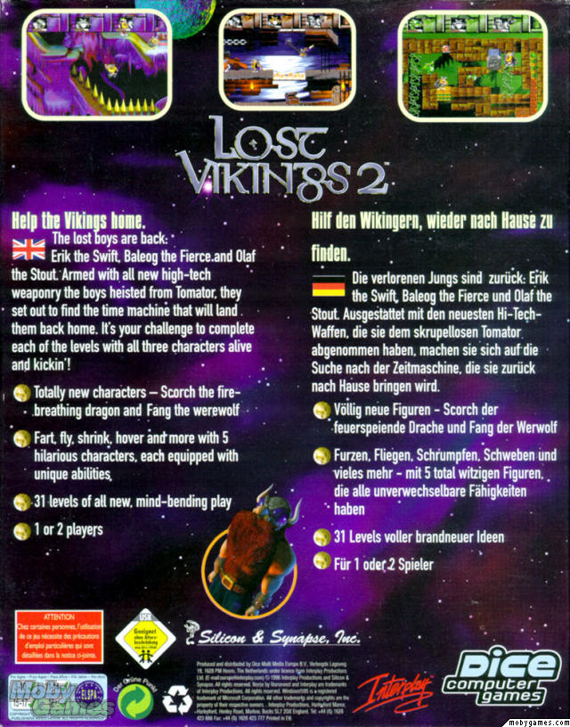 Lost Vikings 2: Norse by Norsewest