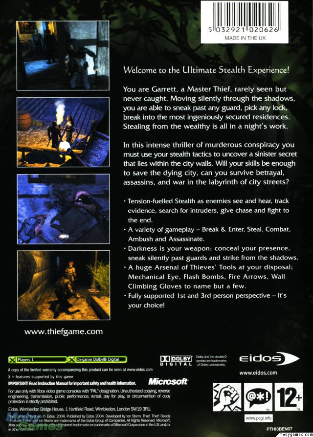 Thief: Deadly Shadows