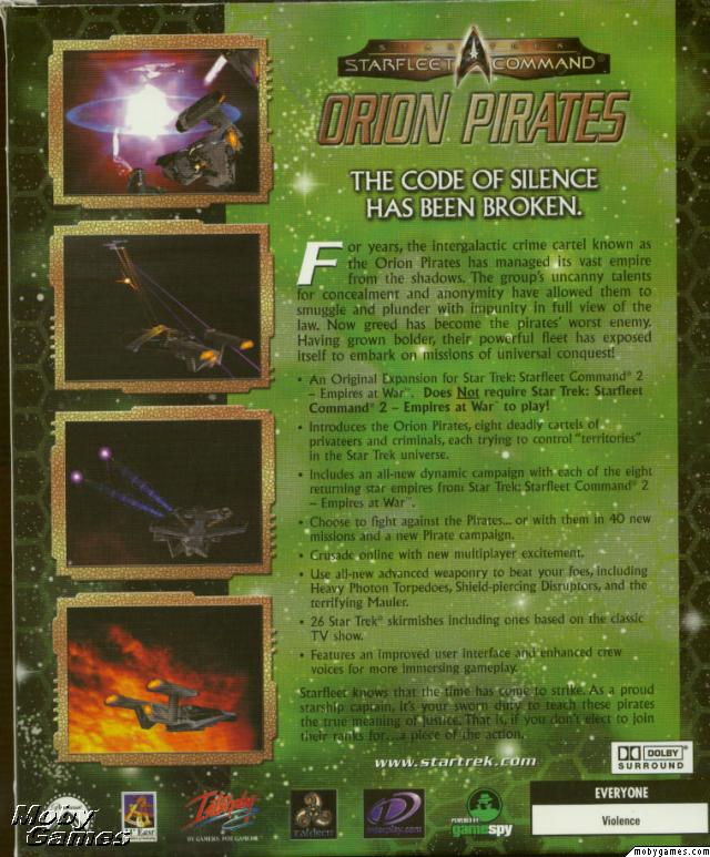 Starfleet Command: Orion Pirates (Expansion)