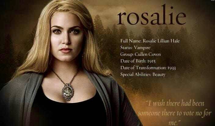 Rosalie Hale